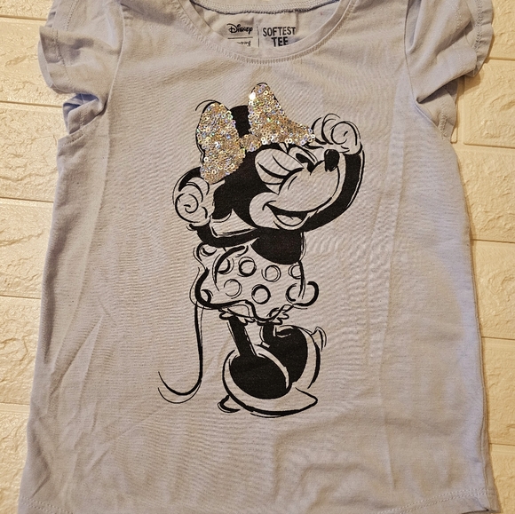 Disney Minnie Mouse Moana 5T 6X Tee Shirt Lot of 5 Shirts - Picture 5 of 11